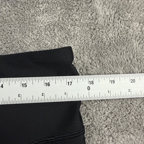 Under Armour Heatgear Leggings Crop Womens XL Black Compression - Picture 9 of 12